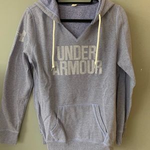 Vneck under armor hoodie.